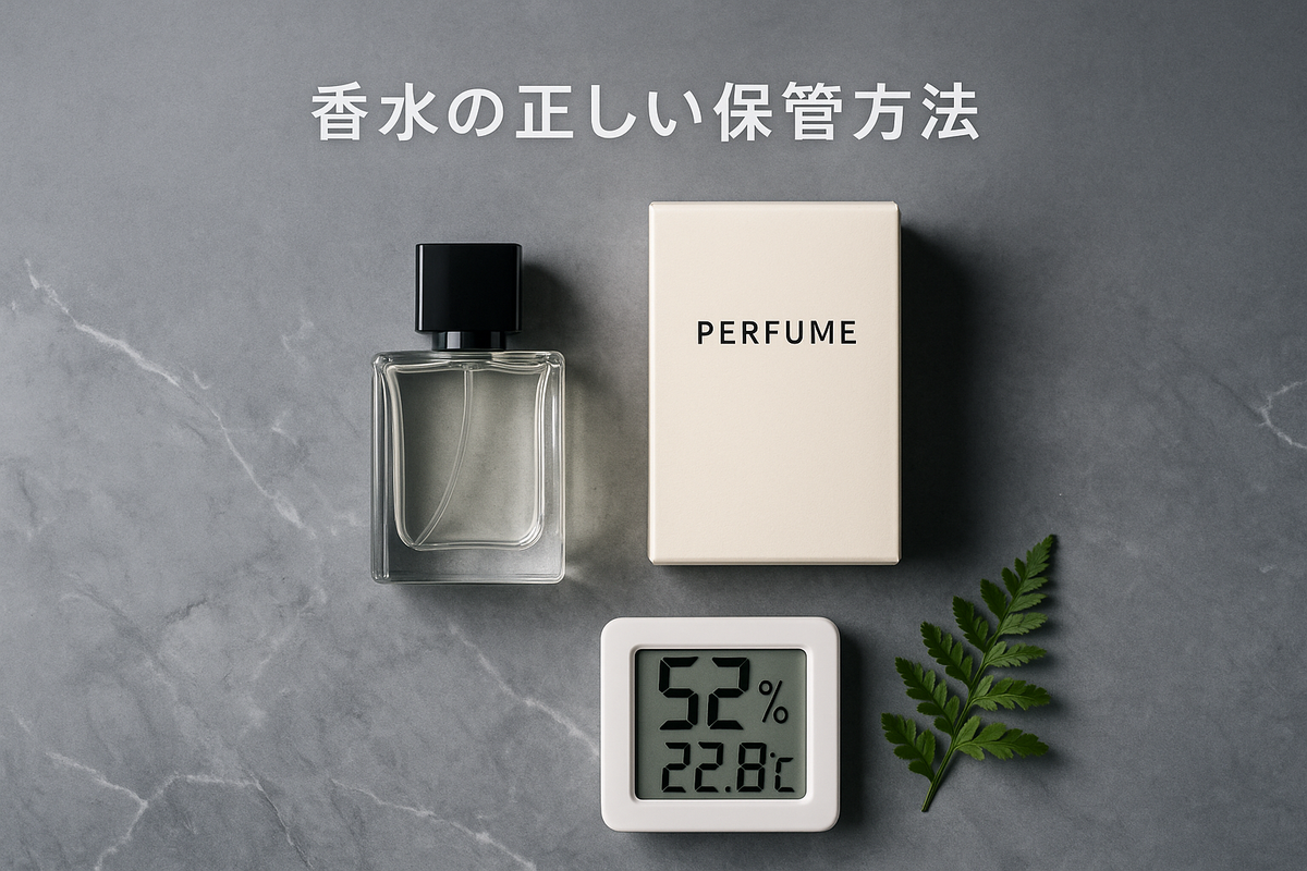 香水の正しい保管方法と品質を長期間保つ秘訣