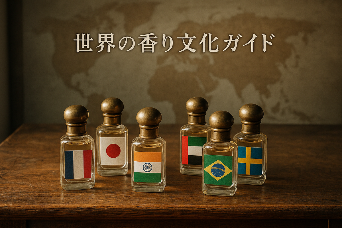 世界の香り文化：国が違えば好みの香りも違う？